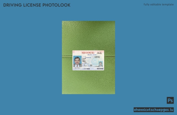 USA Missouri Führerschein Fotoansicht 2021-heute